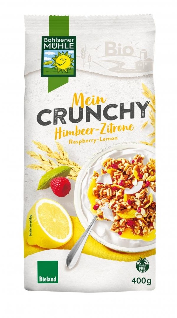 Mein Himbeer Zitrone Crunchy 400g