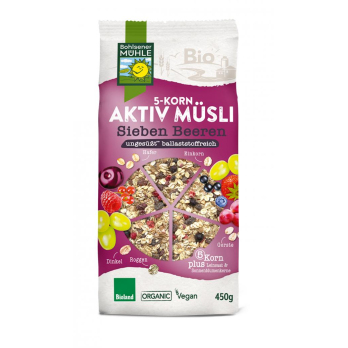 5-Korn Müsli 7 Beeren 450g