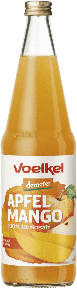Voelkel Apfel Mango Saft 0,7l