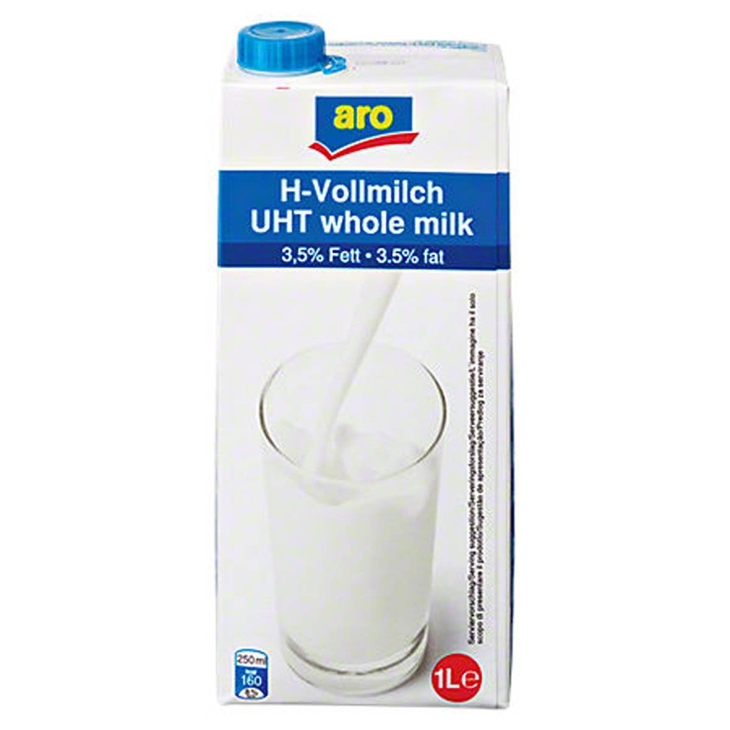 Aro H-Vollmilch 3,5% 1l