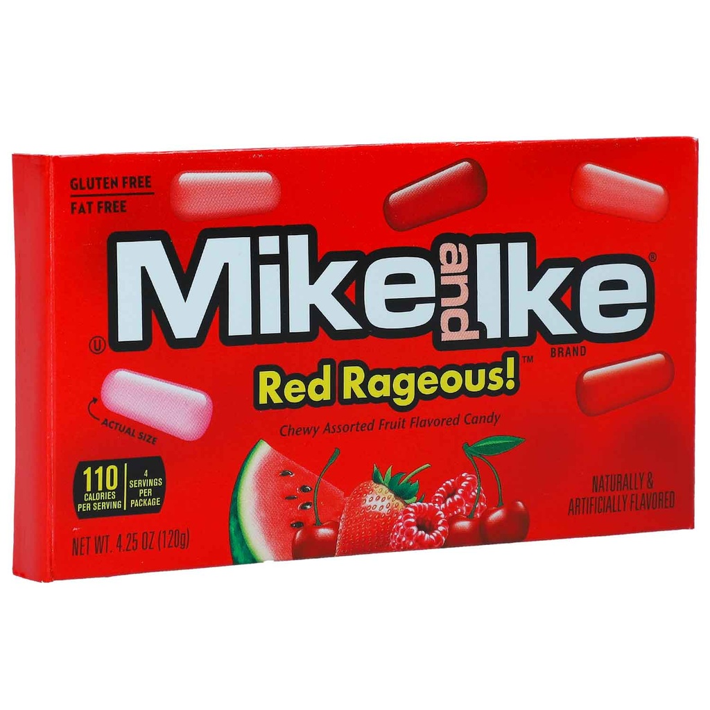 Mike and Ike Red Rageous 120g