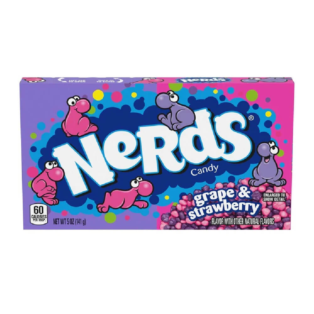 Nerds Grape & Strawberry Box 141g