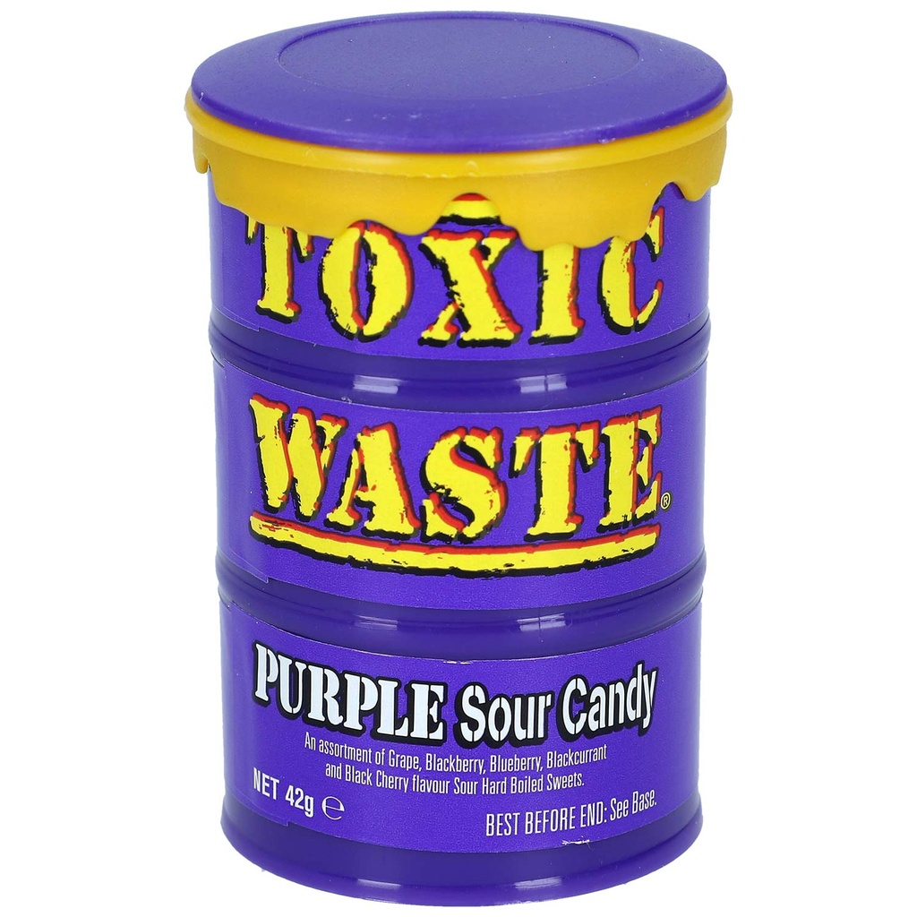 Toxic Waste Purple Sour Candy 42g