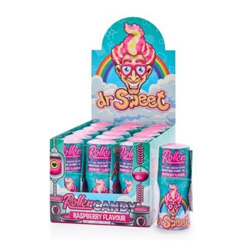 [P0001244] Dr. Sweet Roller Candy Raspberry 40g