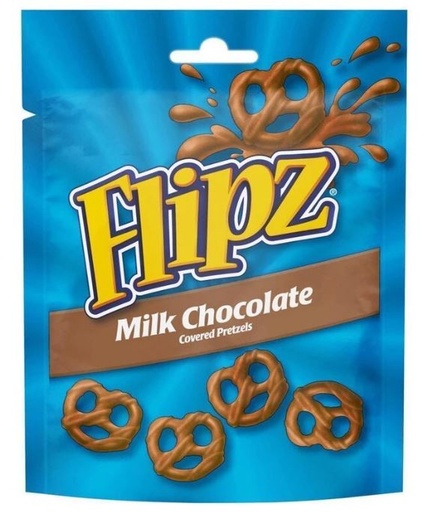 [P0001728] Flipz Milk Chocolate Pretzels 90g