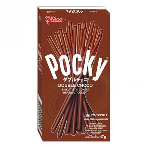 [P0001755] Pocky Double Chocolate 47g