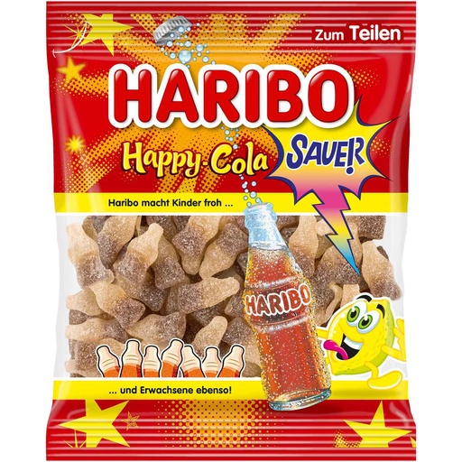 [P0002424] Haribo Happy Cola Sauer 175g