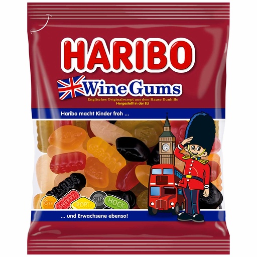 [P0002428] Haribo Wine Gums 175g