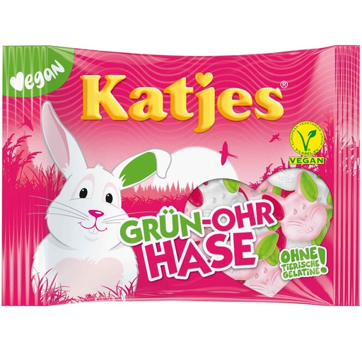 [P0002438] Katjes Grün Ohr Hase 175g