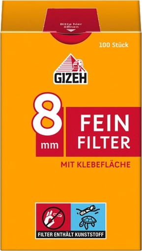[P0002950] Gizeh 8mm Fein Filter mit Klebefläche