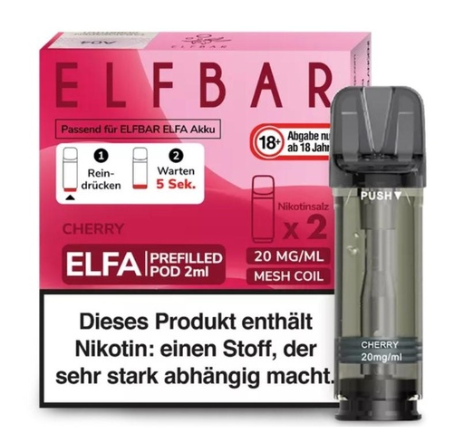 [P0003030] Elfbar Elfa Cherry Pod 2er
