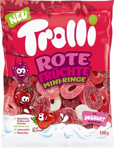 [P0003599] Trolli Rote Früchte Ringe 150g