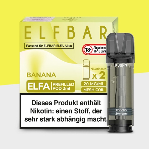 [P0004047] Elfbar Elfa Banana Pod 2er