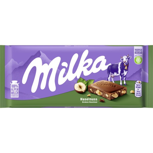 [P0004240] Milka Haselnuss Schokolade 90g
