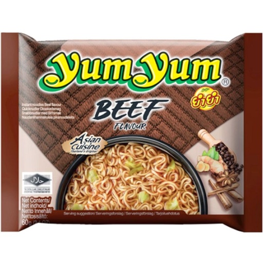 [P0004422] Yum Yum Beef Flavour 60g