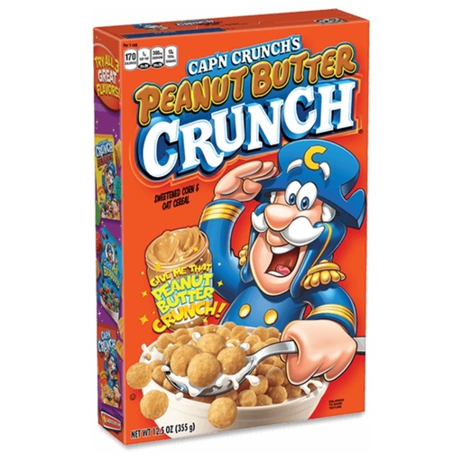 [P0000501] Cap'n Crunch Peanut Butter Crunch 325g