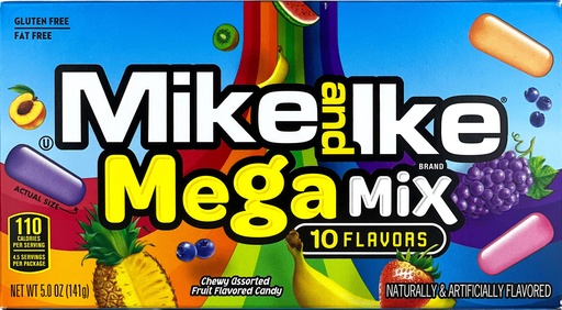 [P0000538] Mike and Ike Mega Mix 141g