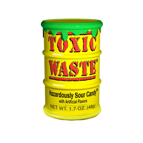 [P0000597] Toxic Waste Hazardously Sour Candy 42g