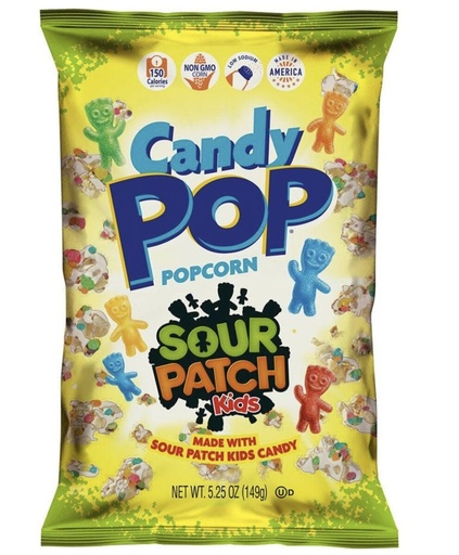 [P0000646] Candy Pop Sour Patch Kids Popcorn 149g