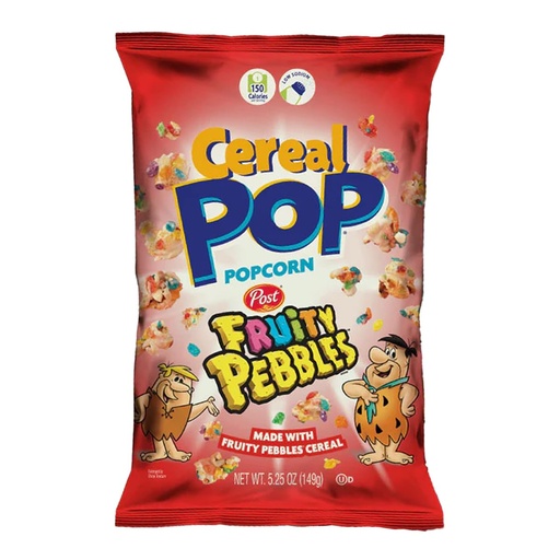 [P0000648] Cereal Pop Fruity Pebble Drizzled Popcorn 149g